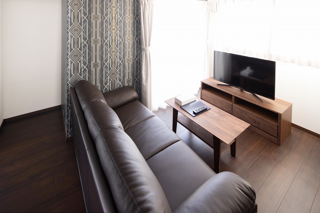 Coruscant Hotel長崎駅２。２ベッドルームスイート客室写真。